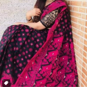 Tangail Cotton Jamdani Saree